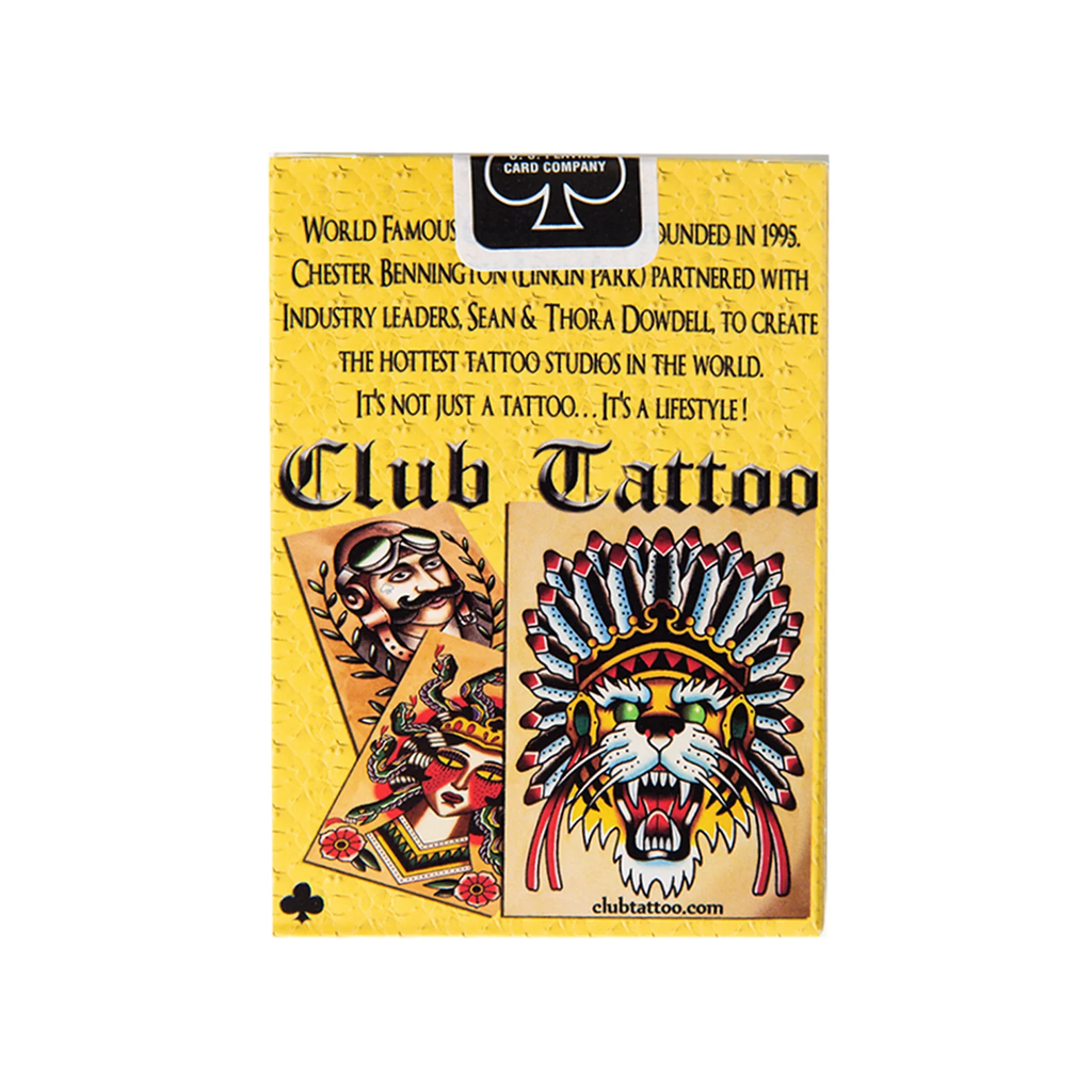 Bicycle Club Tattoo Mermaid Playing Cards