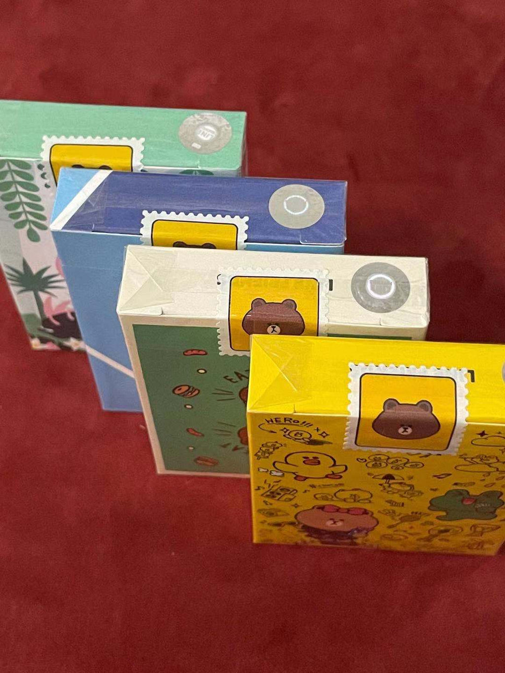 Bicycle Line Friends Gilded Playing Cards Limited Edition