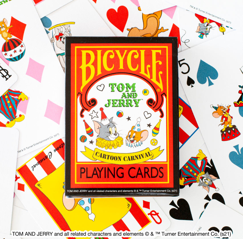 Bicycle Tom and Jerry  Cartoon Carnival Playing Cards