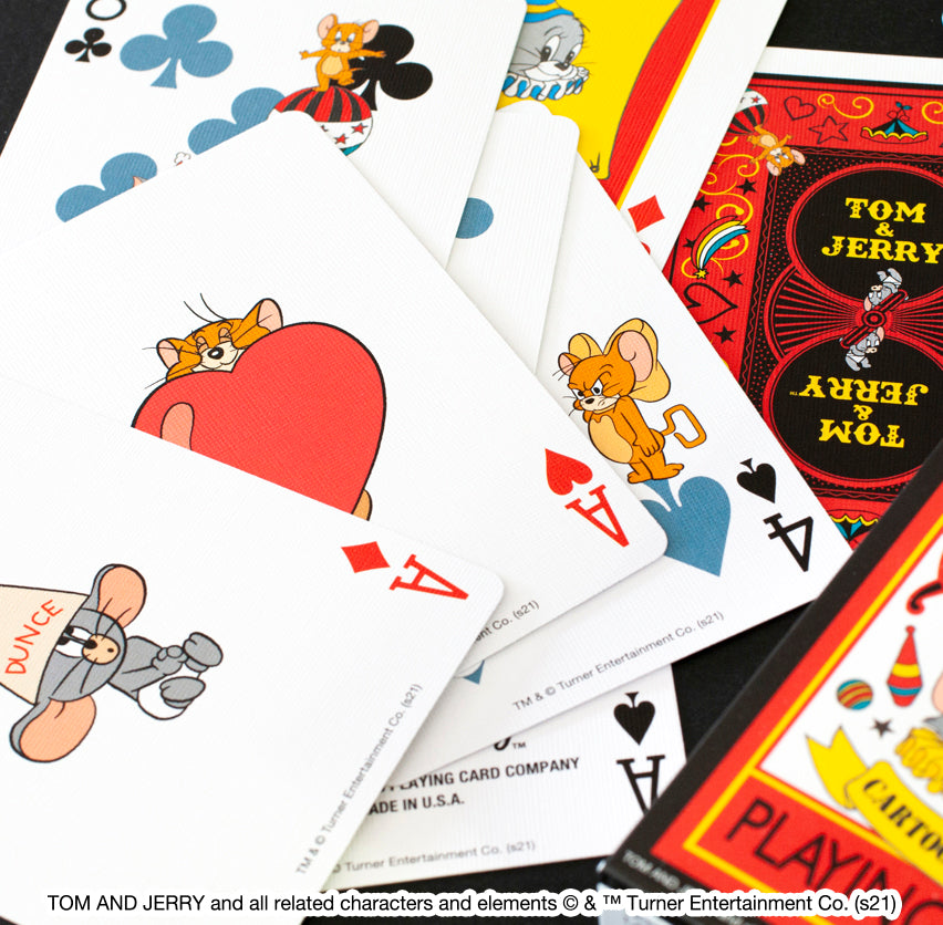Bicycle Tom and Jerry  Cartoon Carnival Playing Cards