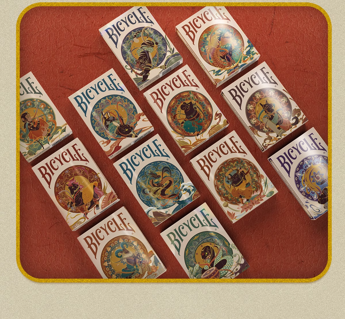 Bicycle Chinese Zodiac Playing Cards