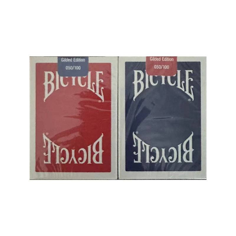 Bicycle Insignia Back Limited Giled Edition Playing Cards Set
