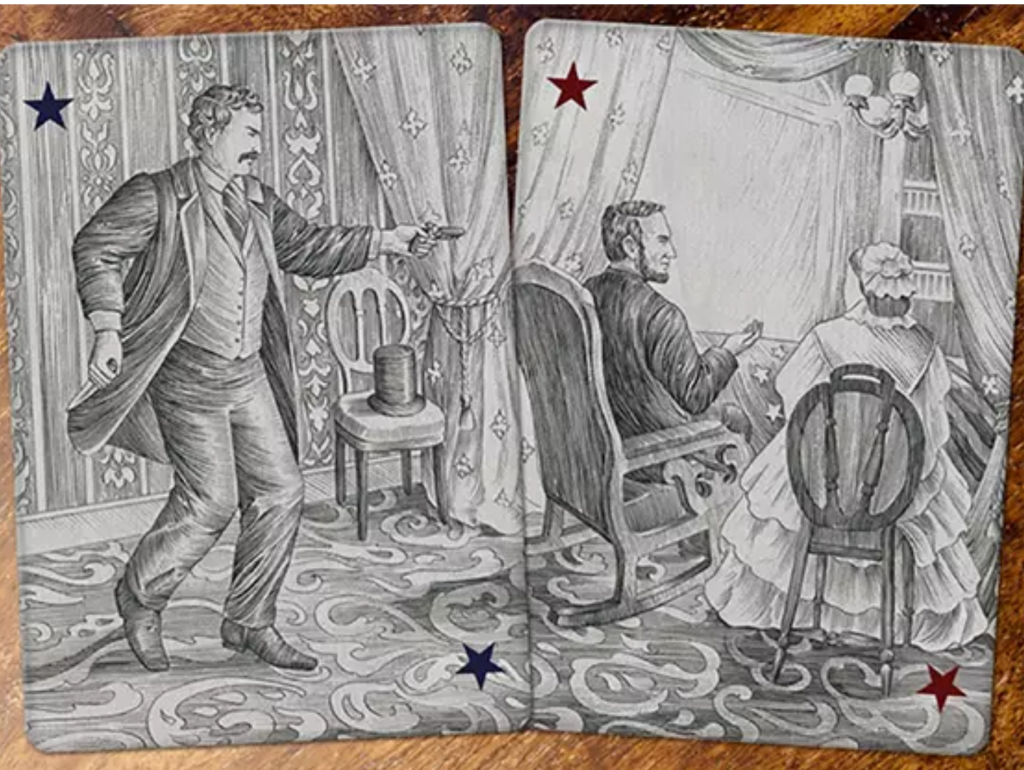Bicycle Divide of a Nation Playing Cards US History Decks