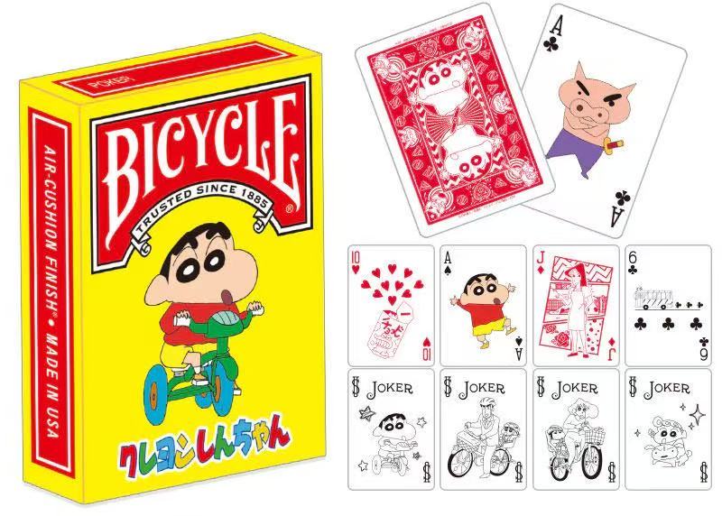 Bicycle Crayon Shin-Chan Playing Cards Japan Exclusive