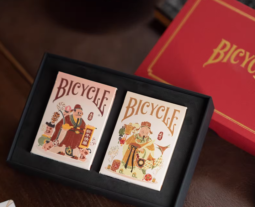 Fahrrad Traditionelles Chinesisches Fest – Mondneujahr & Laternenfest Spielkarten | Box-Set