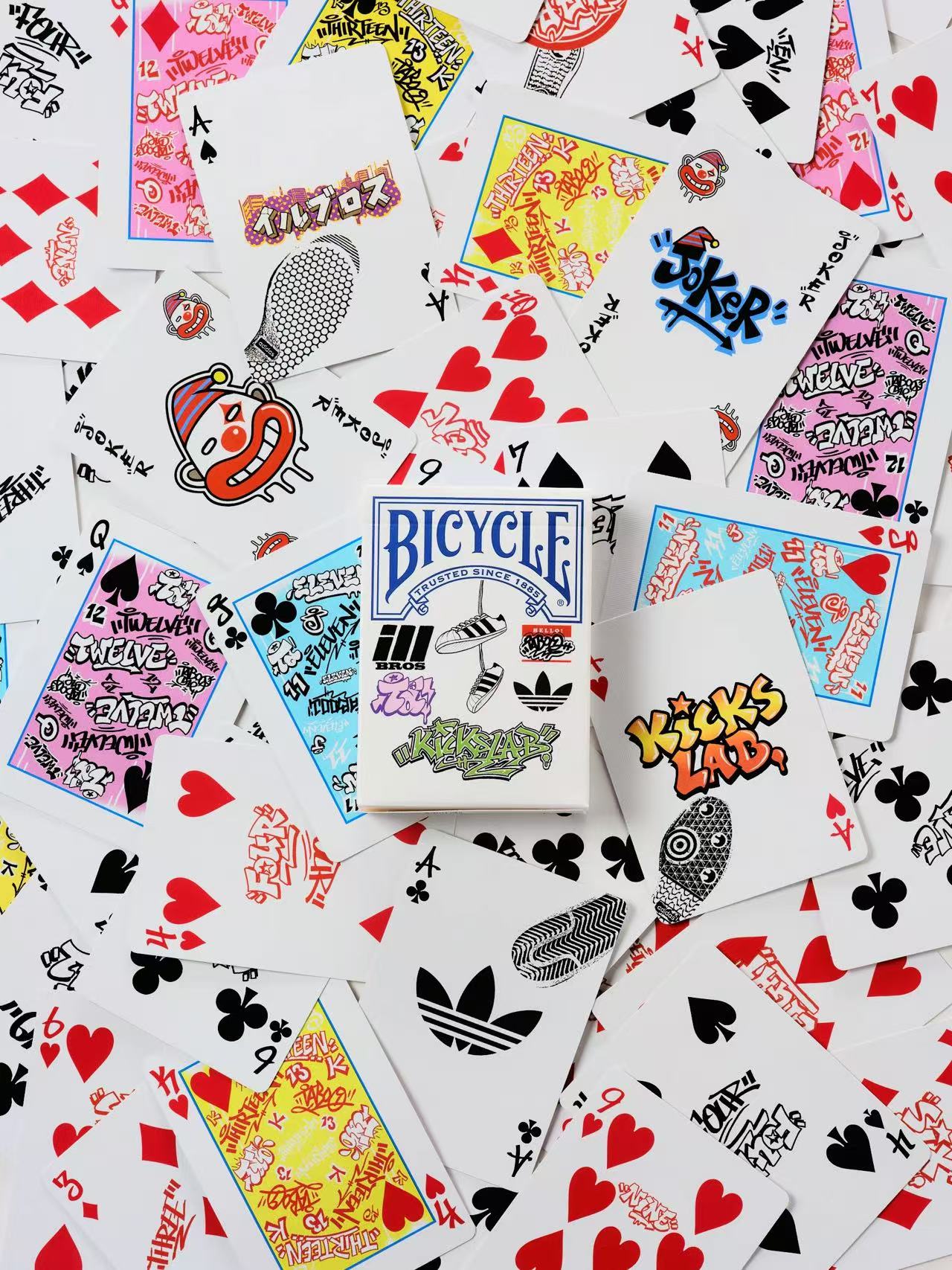 トランプBICYCLE Kicks Lab X  Originals Bicycle KICKS LAB. & adidas Originals Playing Cards Japan