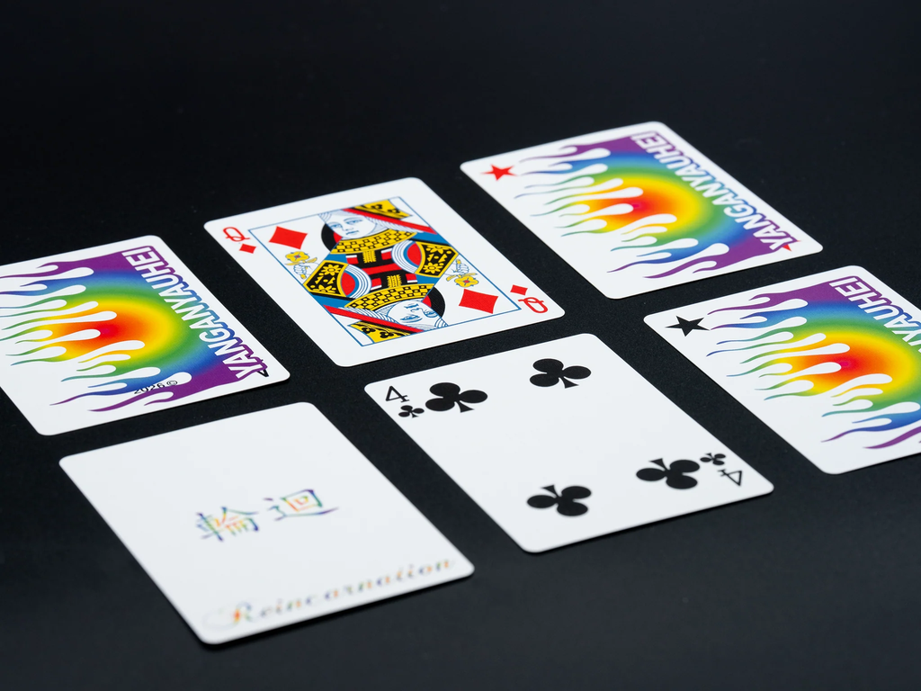 YANGANYAUHEI White Tigher Cardistry Playing Cards