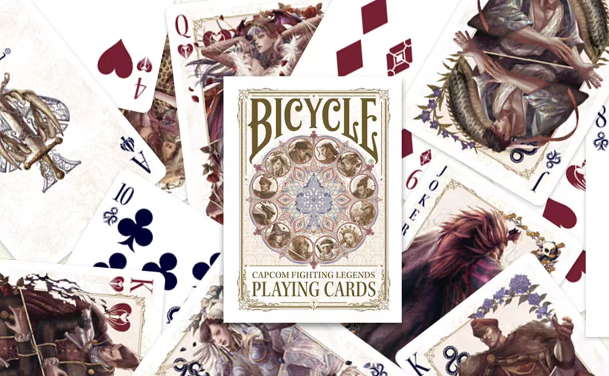 Bicycle Capcom Fighting Legends Playing Cards