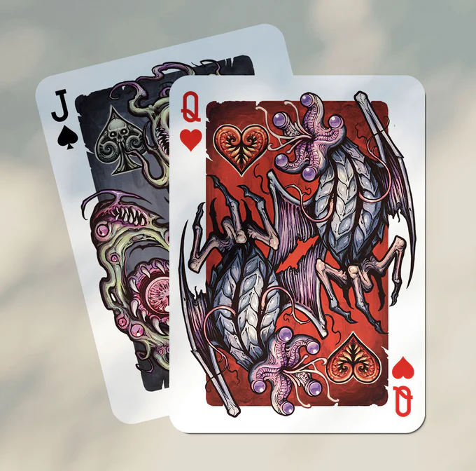 Bicycle Cthulhu Project Playing Cards Necronomicon Deck