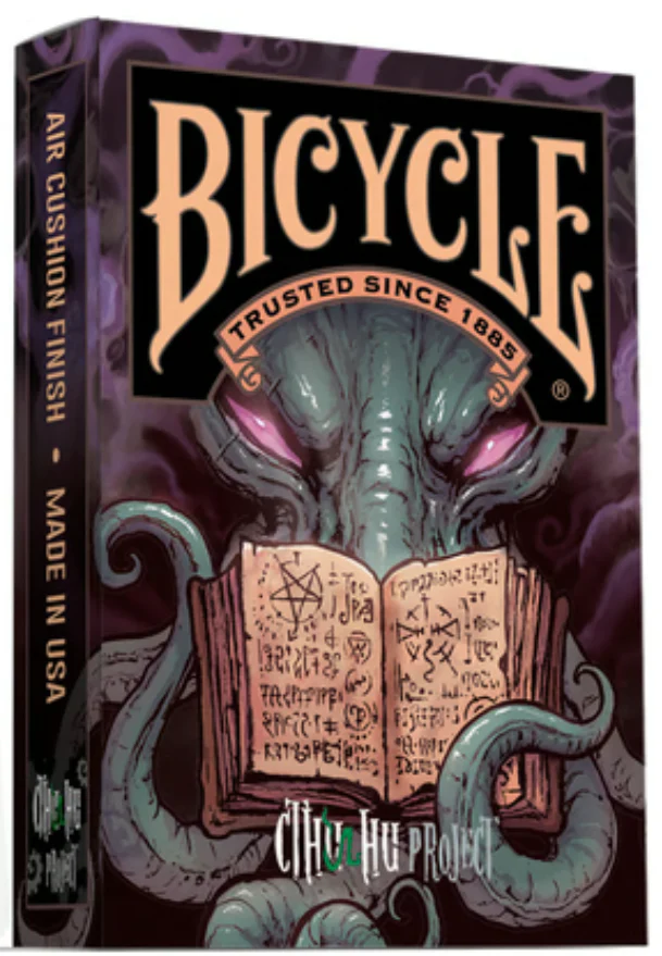 Bicycle Cthulhu Project Playing Cards Necronomicon Deck