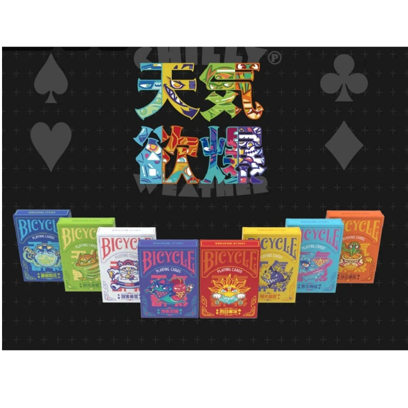 Bicycle Chilly Weather Complete Collector Set Playing Cards China Exclusive