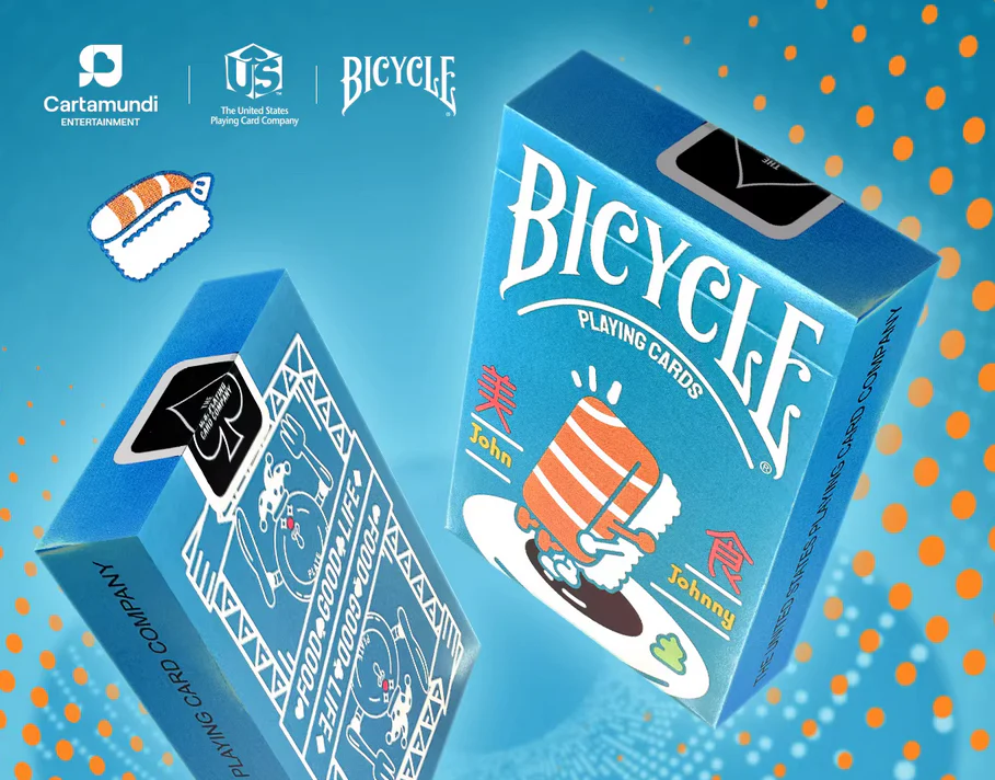 Bicycle John Johnny Playing Cards China Exclusive