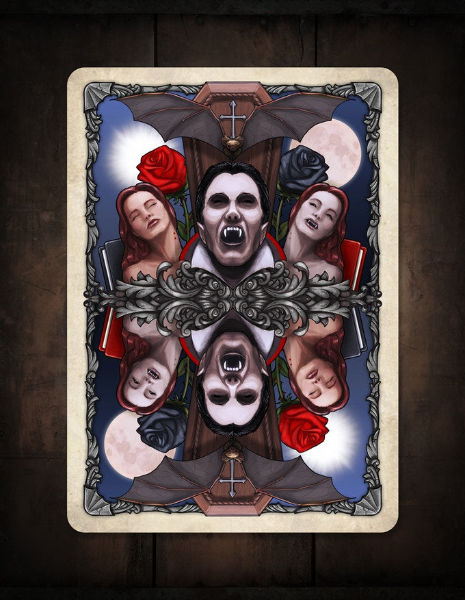 Bicycle Vintage Vampires Spielkarten
