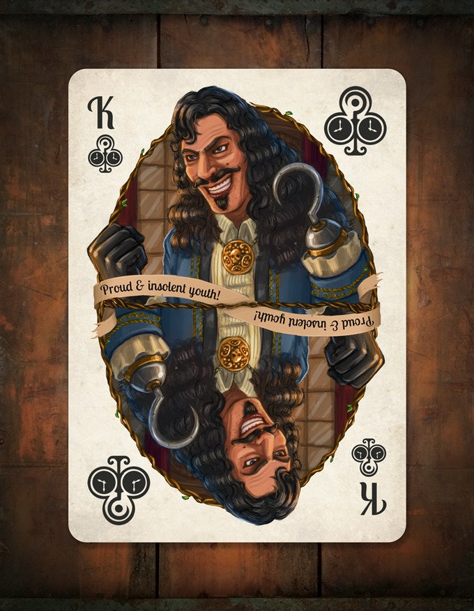 Bicycle Neverland Playing Cards Limited Edition by Nat Iwata