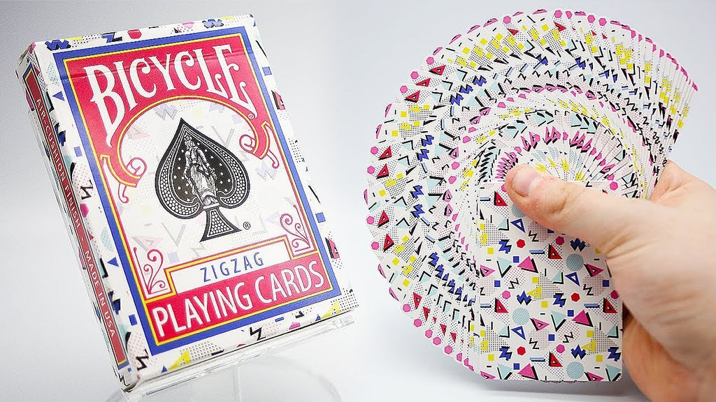 Bicycle Zig Zag playing cards