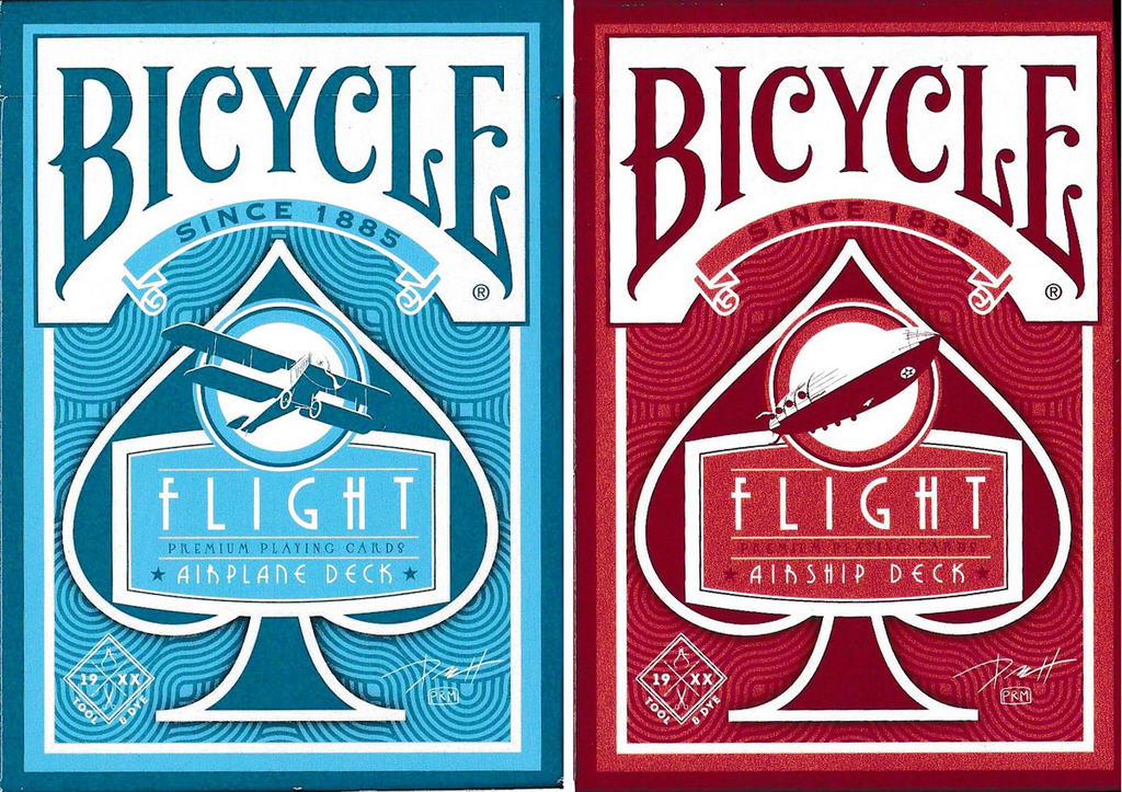 Bicycle Flight Playing Cards 2 Deck Set