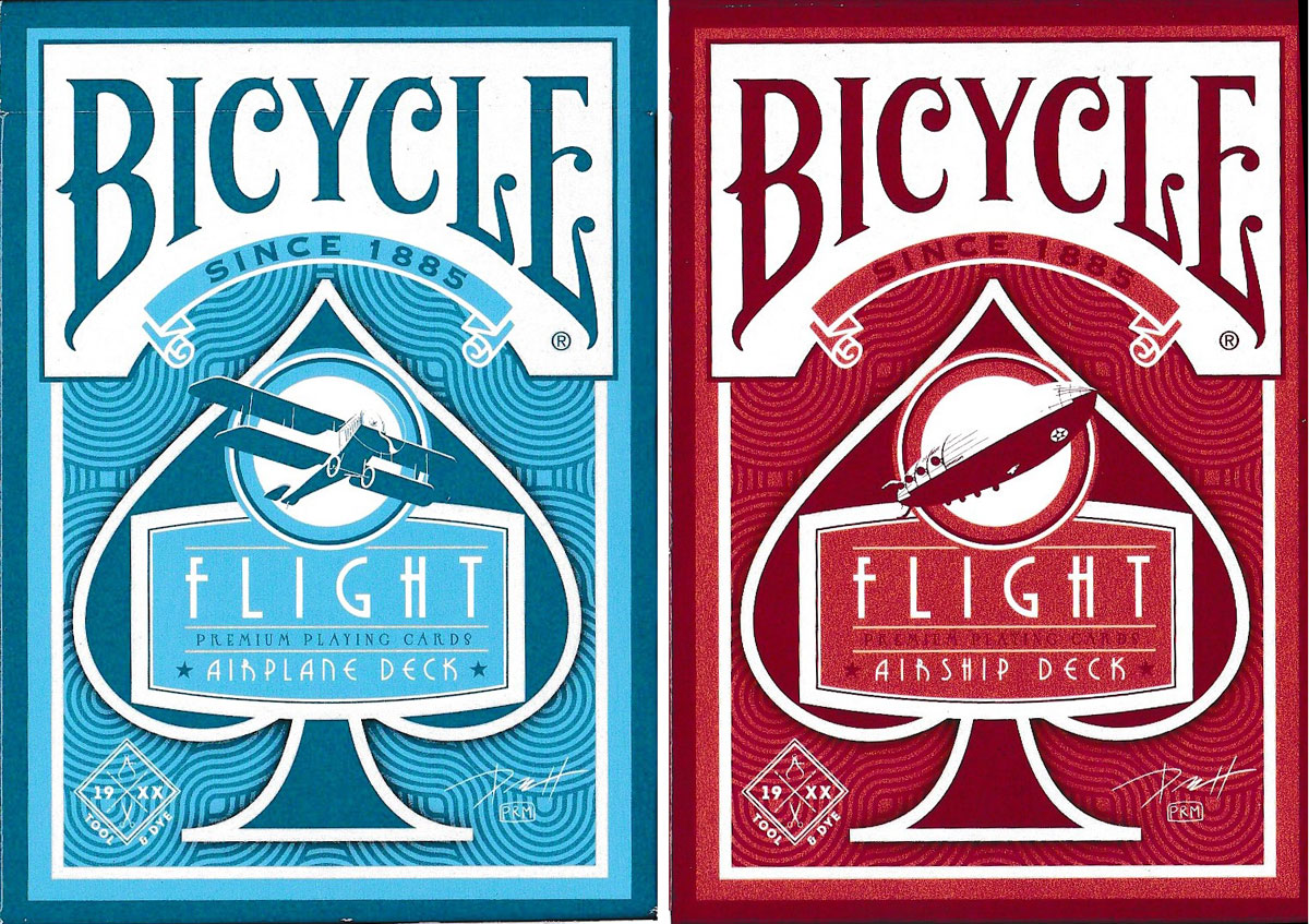 Bicycle Flight Playing Cards 2 Deck Set