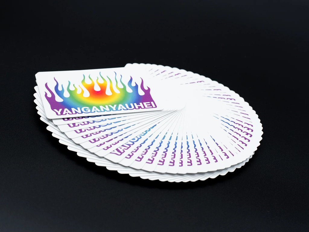YANGANYAUHEI White Tigher Cardistry Playing Cards