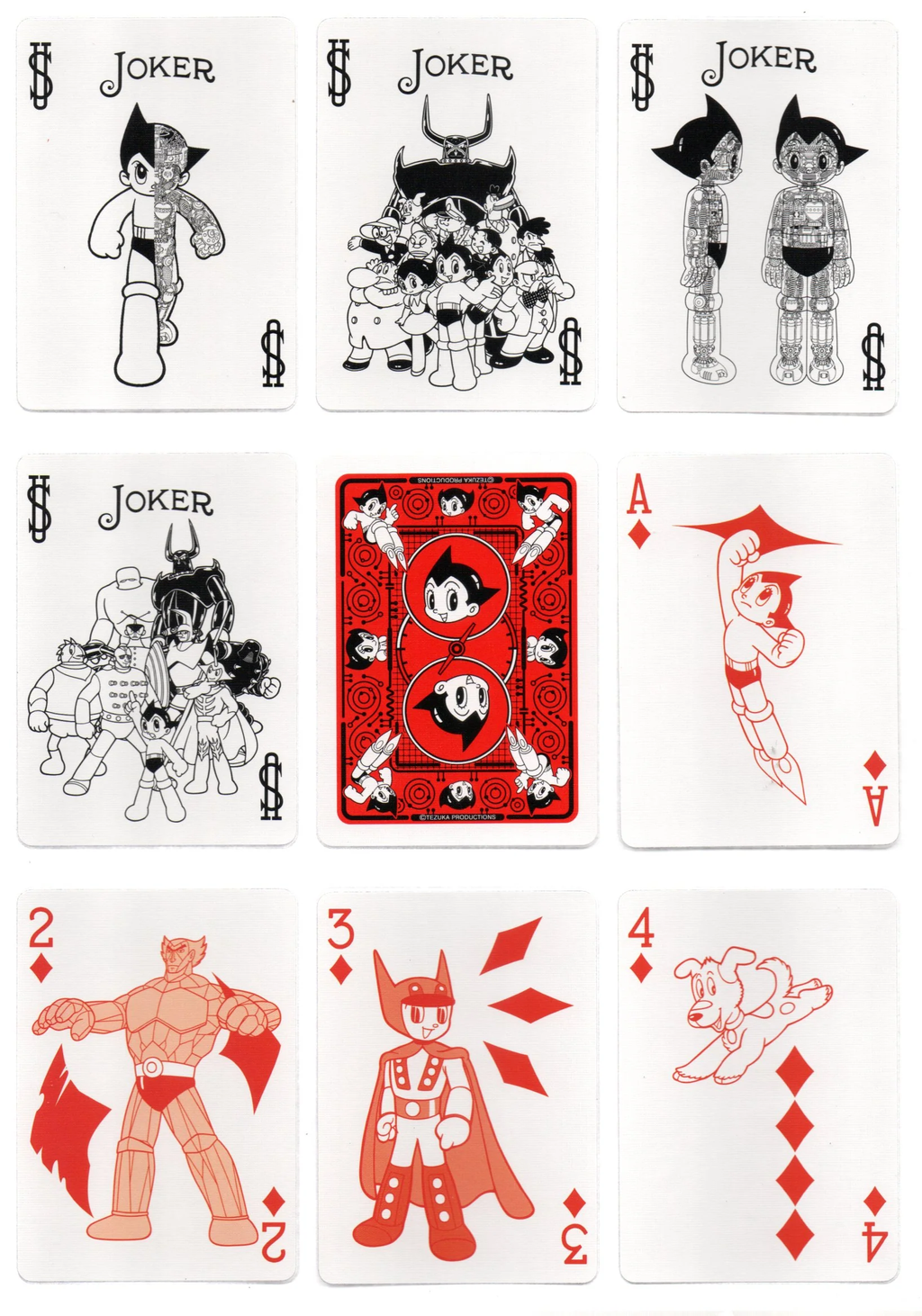 Bicycle Astro Boy Playing Cards Japan Osamu Tezuka