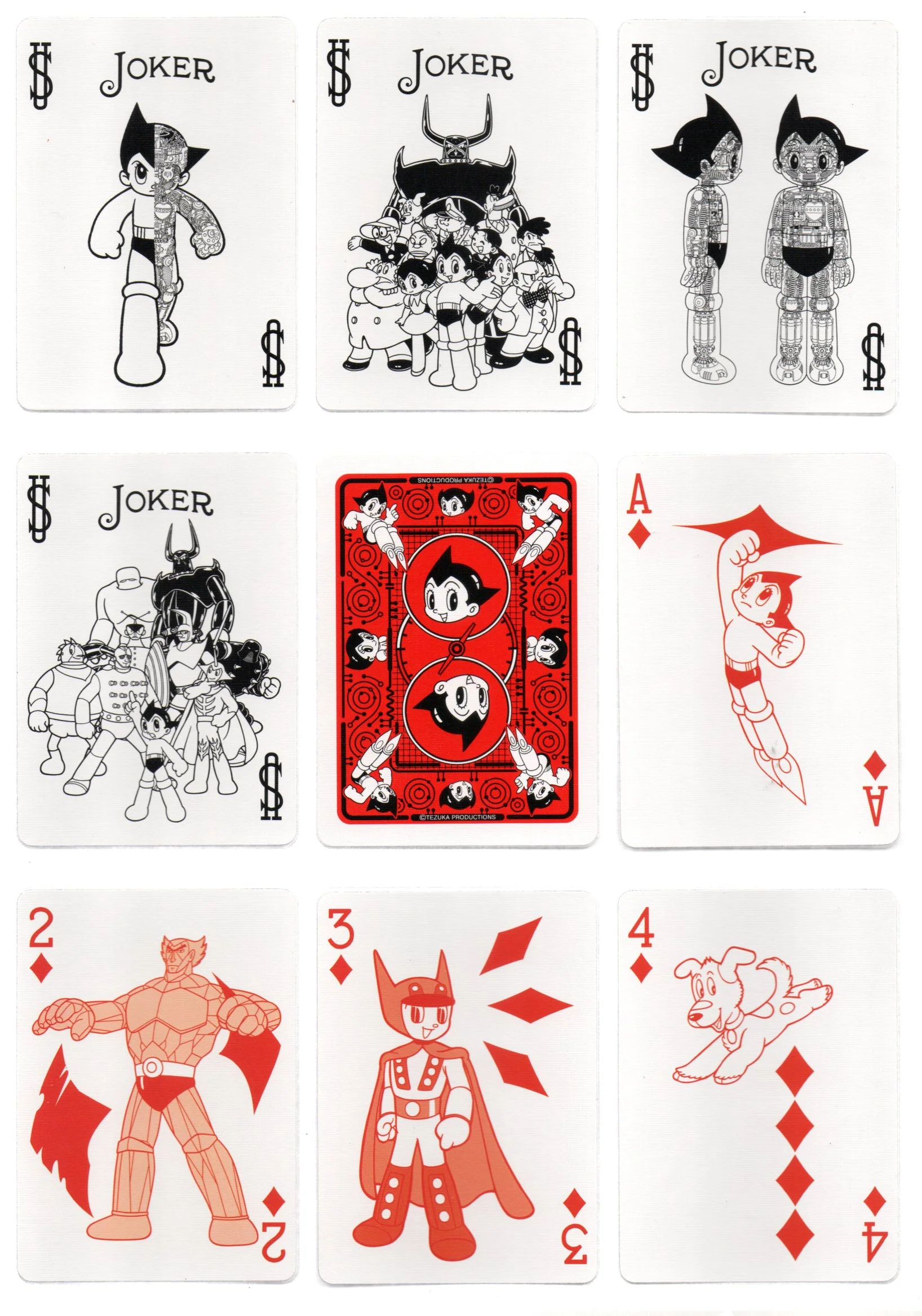 Bicycle Astro Boy Spielkarten Japan Osamu Tezuka