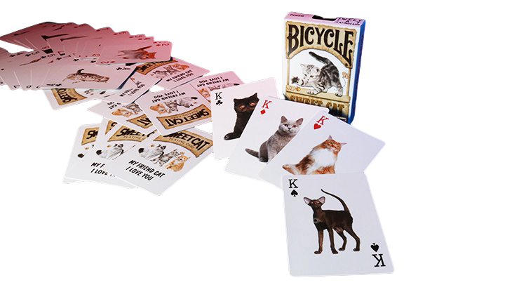 Bicycle Sweet Cat Playing Cards