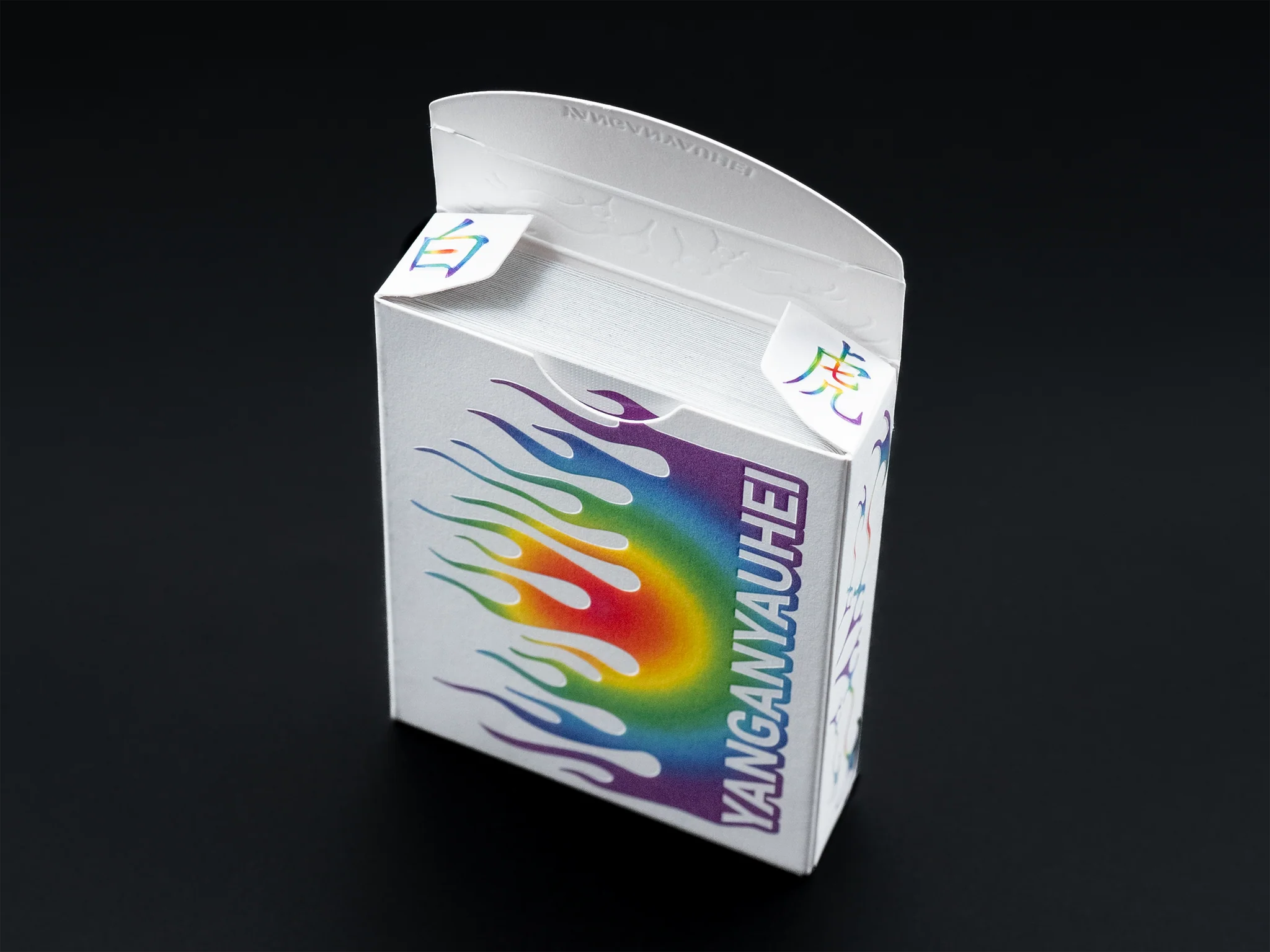 YANGANYAUHEI White Tigher Cardistry Playing Cards