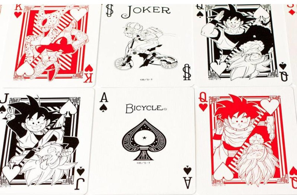 Bicycle Dragon Ball Z Playing Cards Japan EXclusive