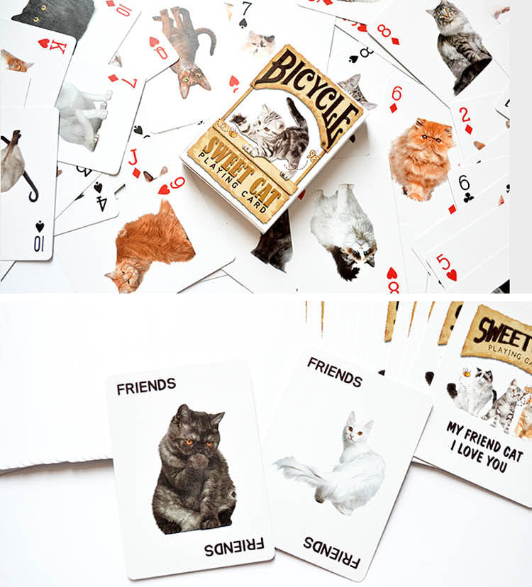 Bicycle Sweet Cat Playing Cards