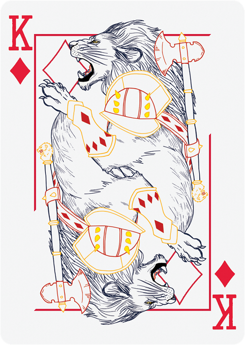 Bicycle Castle Back Playing Cards