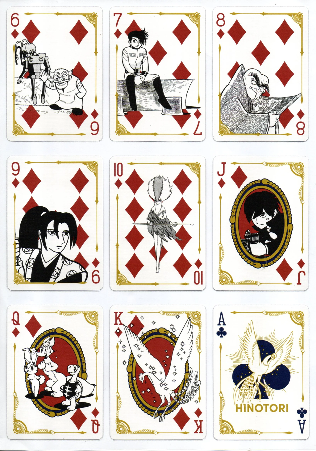 Bicycle Hinotori Playing Cards Japan Exclusive