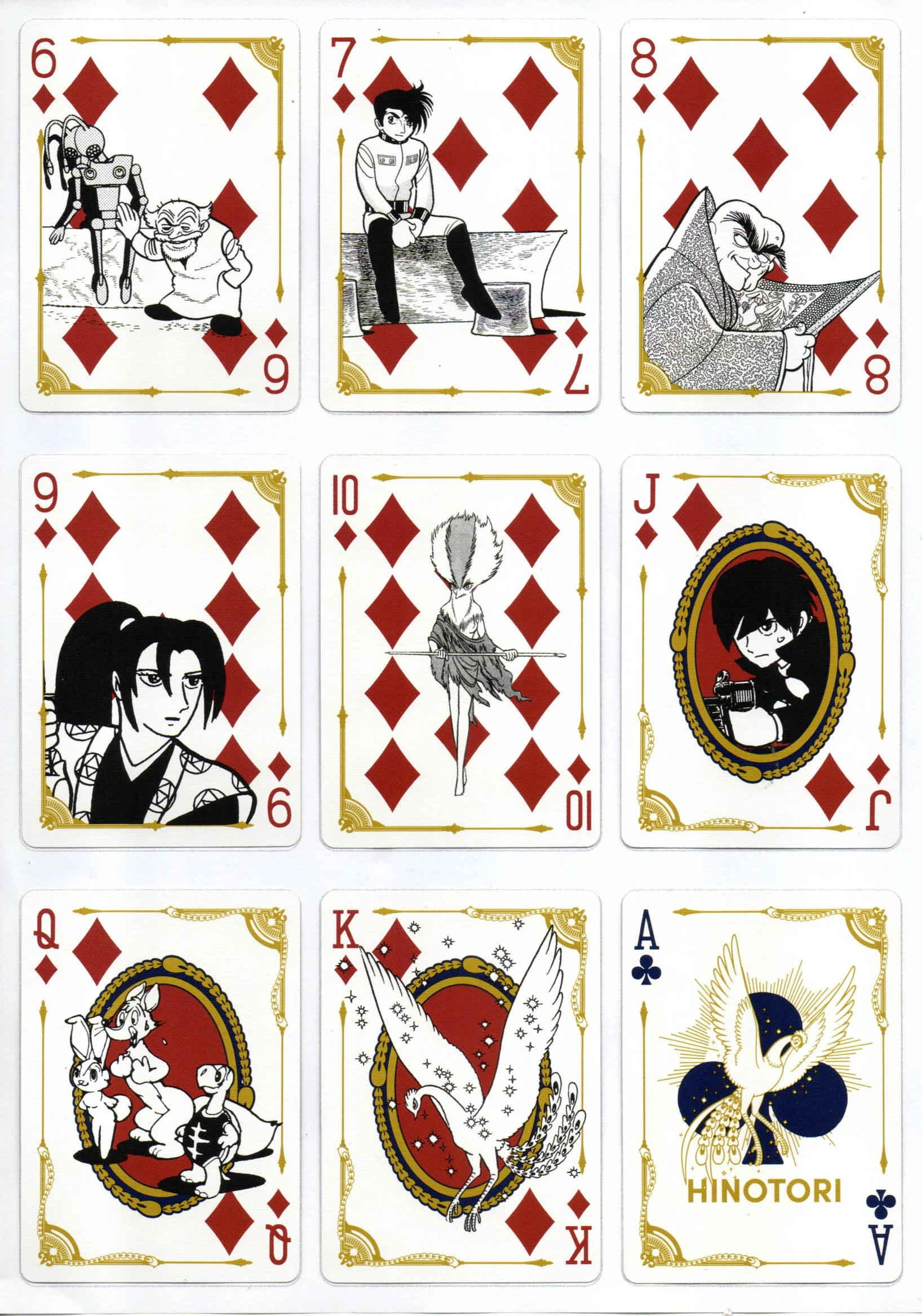 Bicycle Hinotori Playing Cards Japan Exclusive