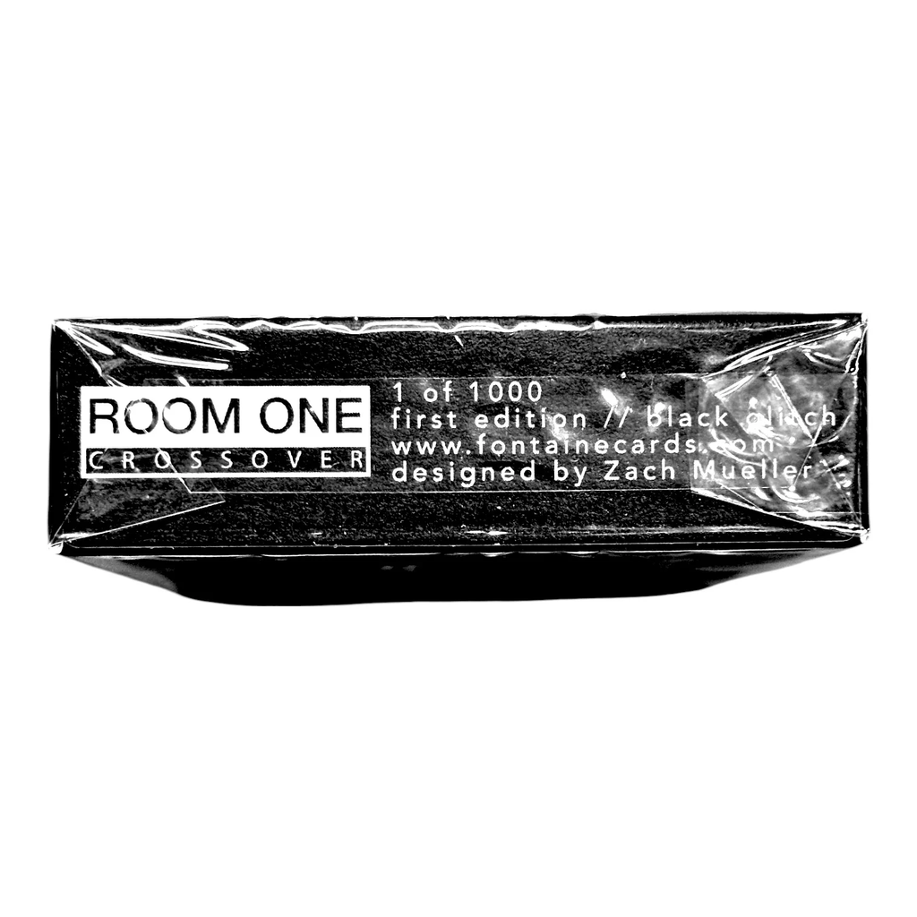 Black Glitch Playing Cards - Room One X Fontaine ACC