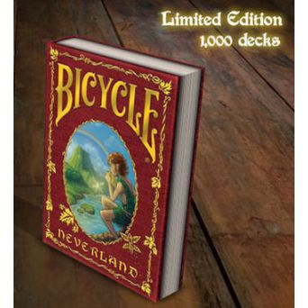 Bicycle Neverland Playing Cards Limited Edition by Nat Iwata