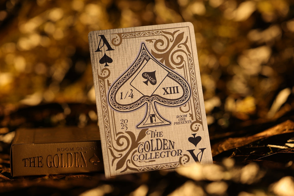 Room one Golden Collector Playing Cards