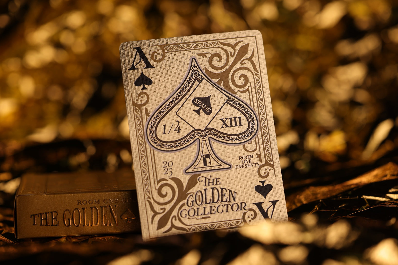 Room one Golden Collector Playing Cards