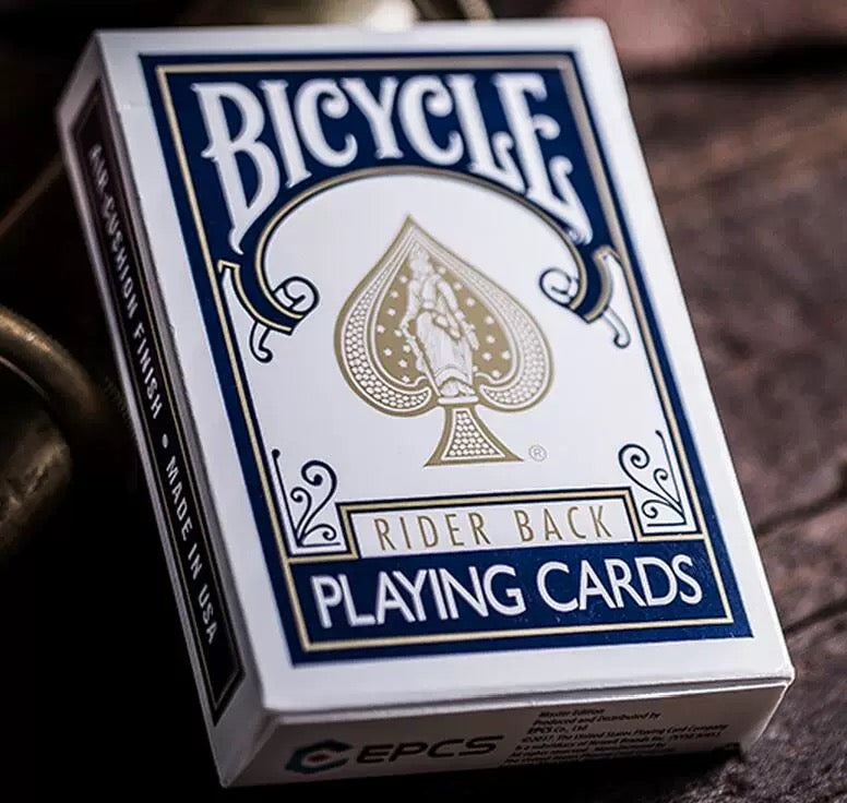 Bicycle Rider Back EPCS Golden Spade Spielkartendeck 2017