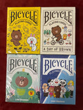 Bicycle Line Friends Gilded Playing Cards Limited Edition
