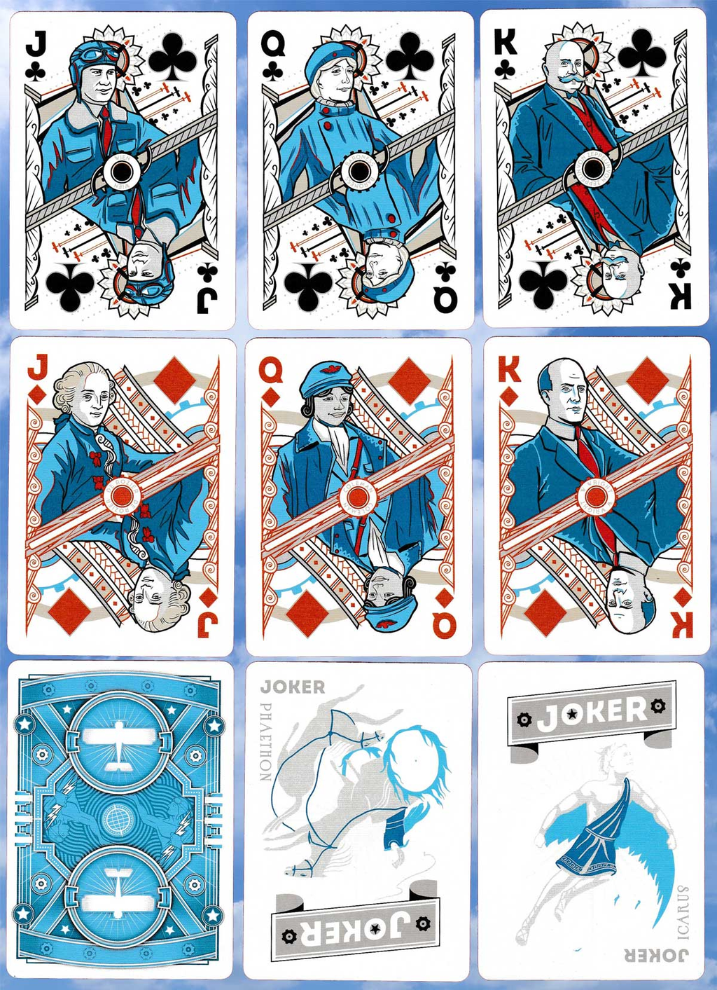 Bicycle Flight Playing Cards 2 Deck Set