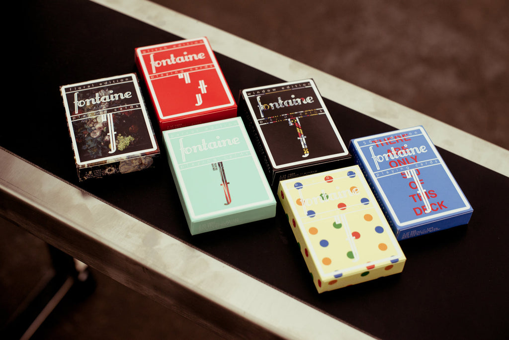 Fontaine Future Floral Playing Cards
