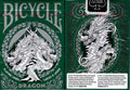 Bicycle Rare Green Dragon Playing Cards