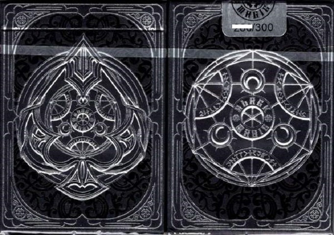 Black Magic Gilded Numbered Edition Playing Cards