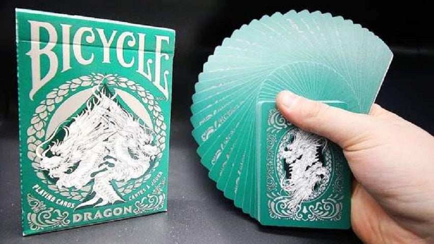 Bicycle Rare Green Dragon Playing Cards