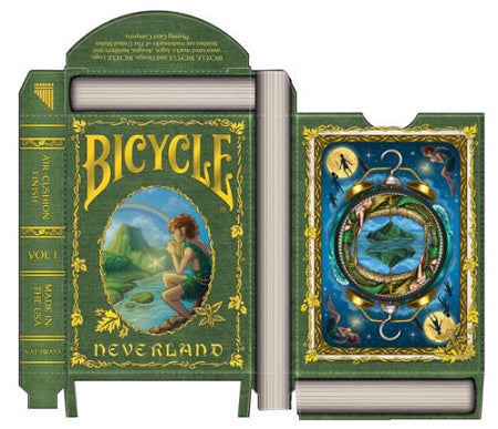 Bicycle Neverland Playing Cards Limited Edition by Nat Iwata