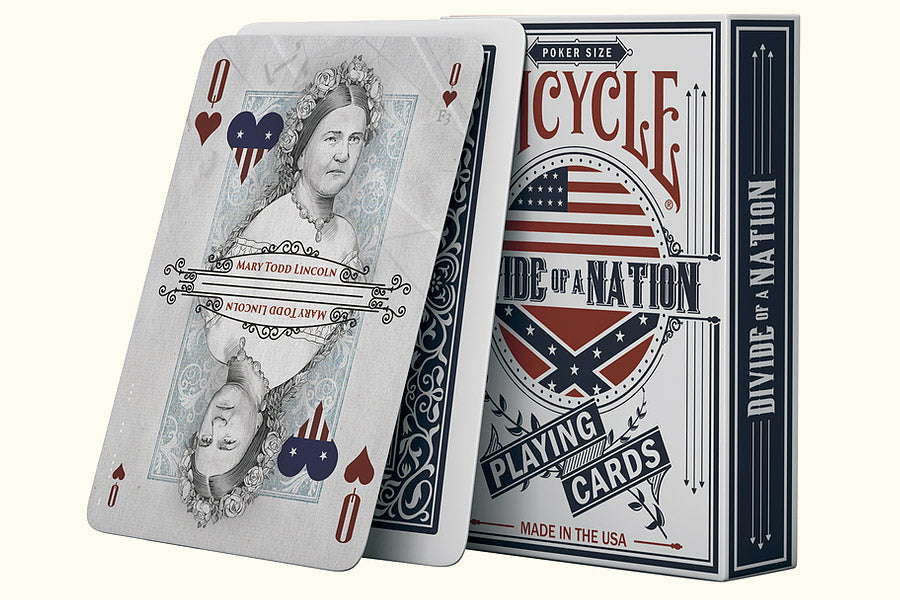 Bicycle Divide of a Nation Playing Cards US History Decks