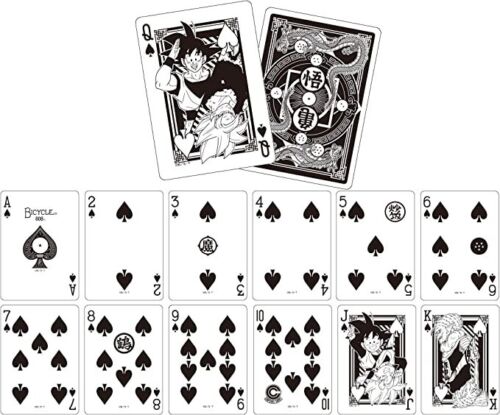 Bicycle Dragon Ball Z Playing Cards Japan EXclusive