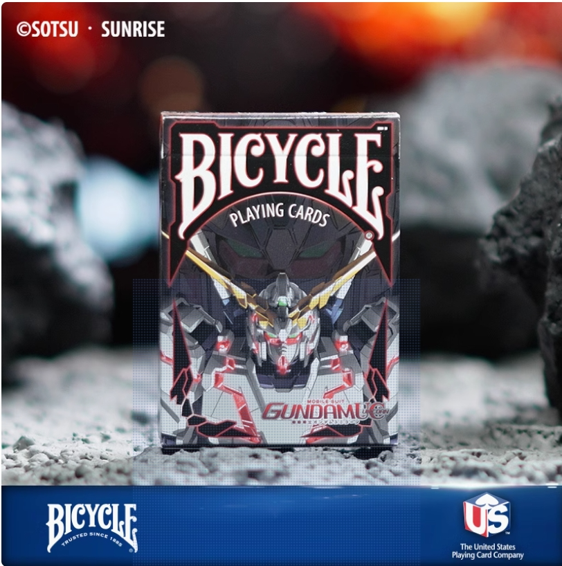 Bicycle Gundam Playing Cards China Exclusive