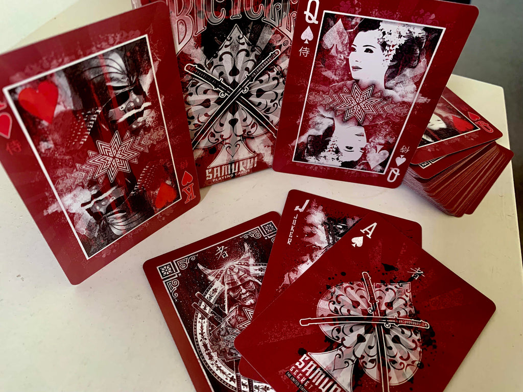 Bicycle Samurai V3 Playing cards